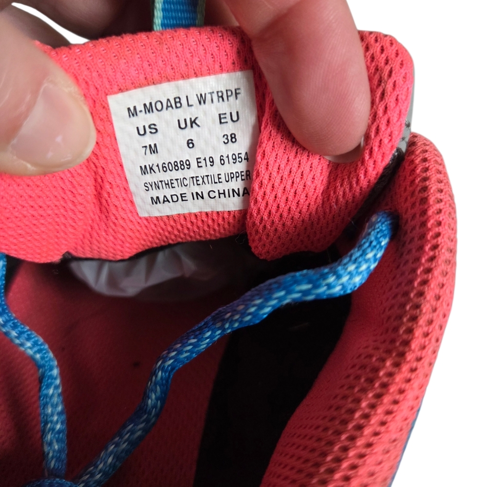Merrell Moab FST Low Waterproof Hiking Shoes Youth 7 - Picture 7 of 7